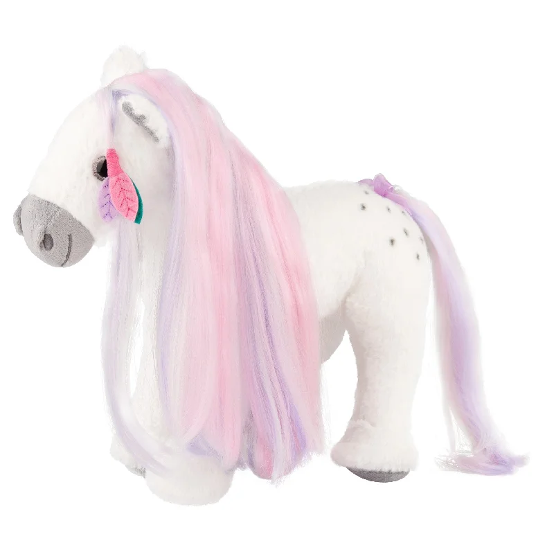Colorful and vibrant plush creationsDepesche Miss Melody Plush with Combing Mane 27cm Colorful and vibrant plush creationsDepesche Miss Melody Plush with Combing Mane 27cm