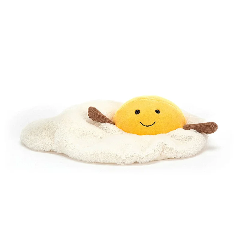 Cheerful and happy stuffed figuresJellycat Amuseable Fried Egg