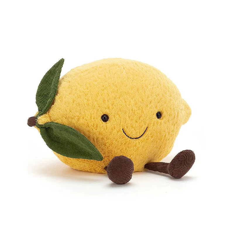 Colorful and vibrant plush creationsJellycat Amuseable Lemon