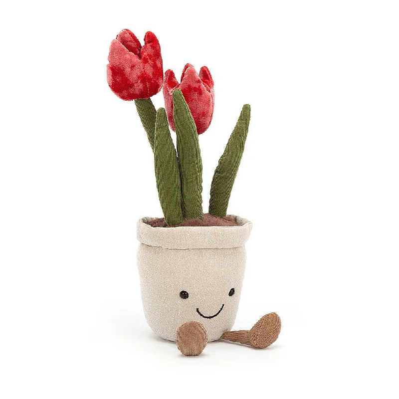 Soft and squishy plush crittersJellycat Amuseable Tulip