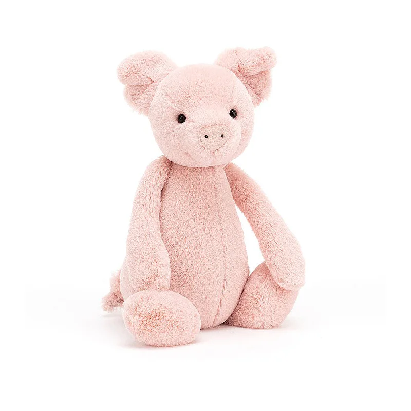 Friendly and approachable plush friendsJellycat Bashful Piglet