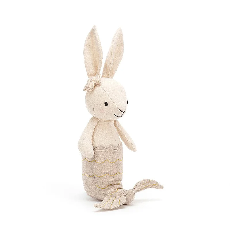 Cheerful and happy stuffed figuresJellycat Merbunny Cream