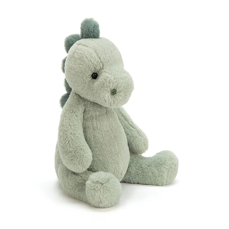 Cuddly and comforting plush charactersJellycat Puffles Dino