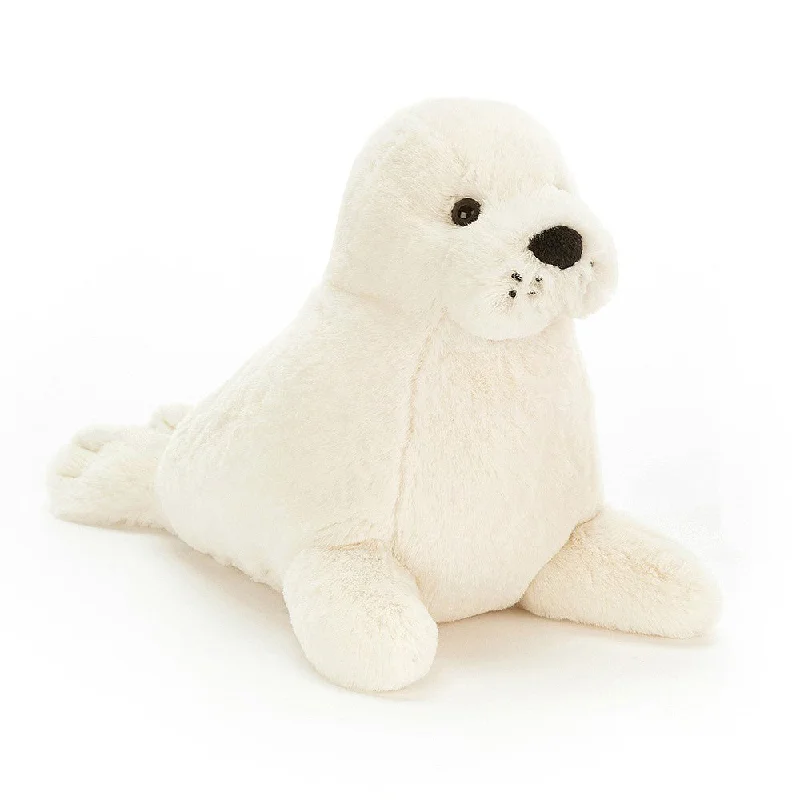 Fluffy and warm toy companionsJellycat Rafferty Seal Pup