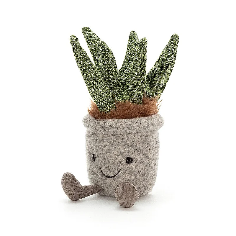 Adorable and tiny stuffed crittersJellycat Silly Succulent Aloe