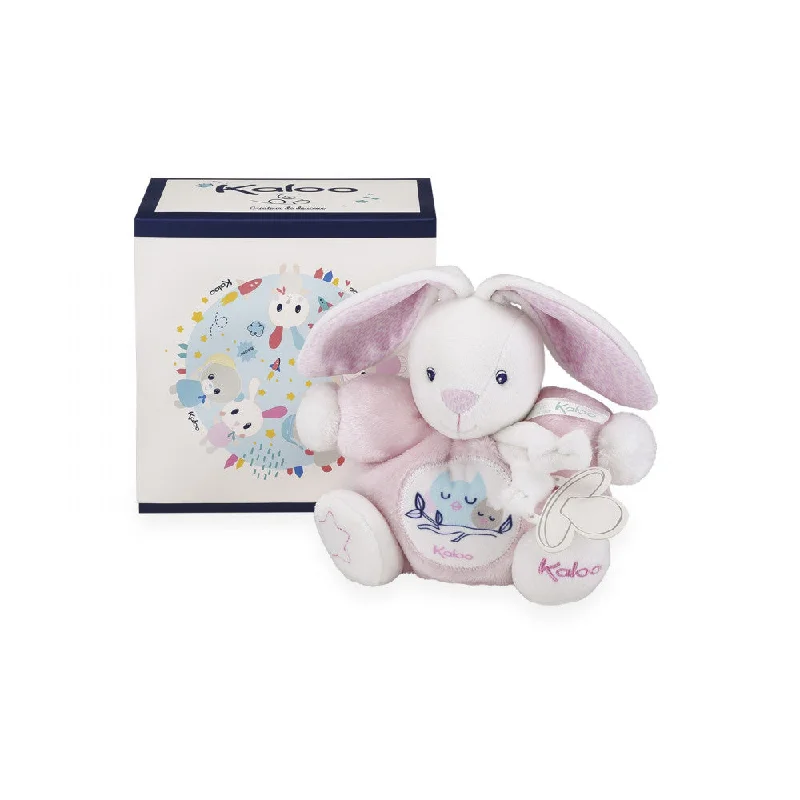 Playful and cheerful stuffed creaturesKaloo Chubby Rabbit Pink Small 18cm