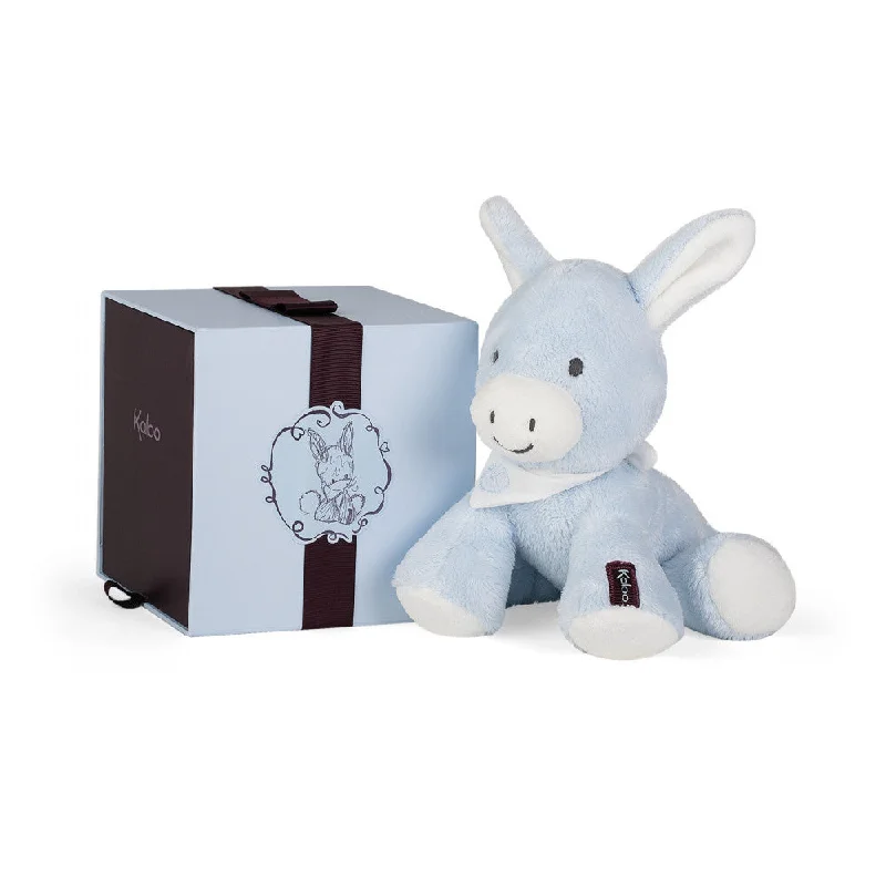 Huggable and cozy plush toysKaloo Regliss Donkey Blue Small 19cm