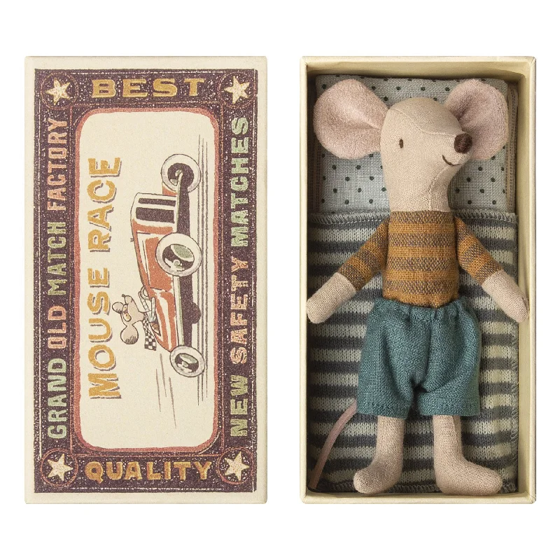 Cuddly and comforting plush charactersMaileg Big Brother Mouse In Box