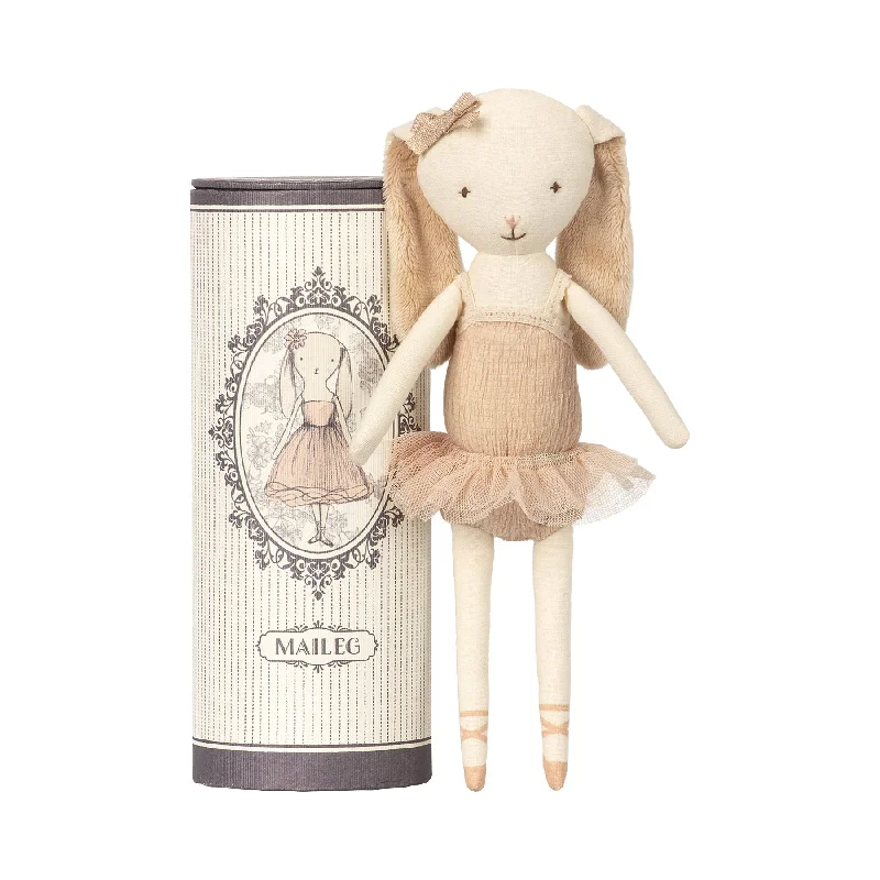 Endearing and lovable stuffed toysMaileg Dancing Ballerina Bunny In Tube