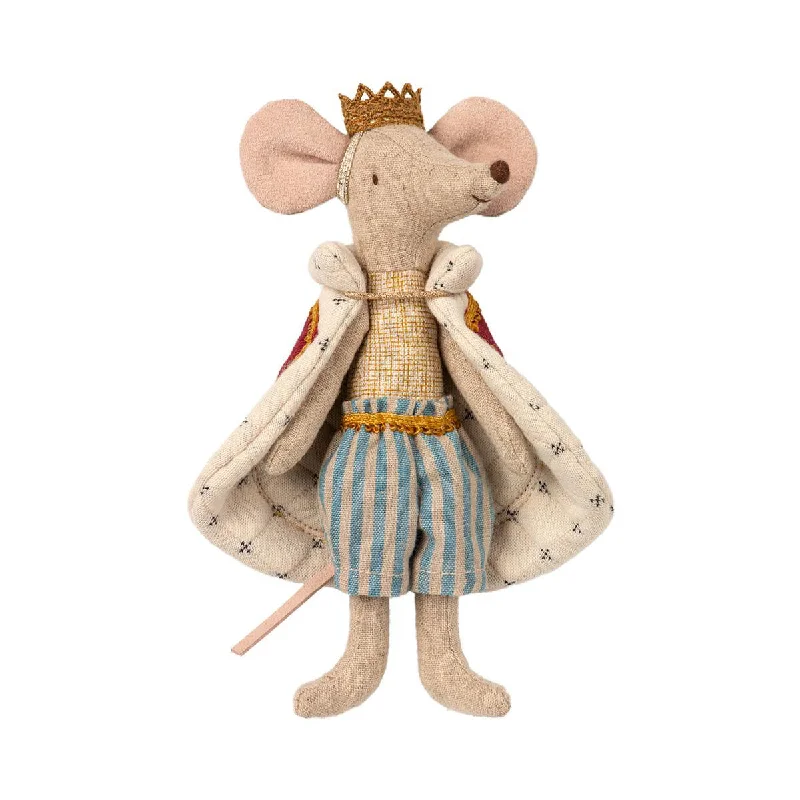 Whimsical and imaginative stuffed toysMaileg King Mouse