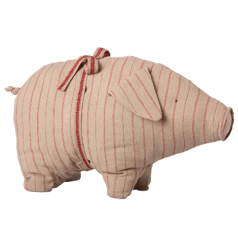 Whimsical and imaginative stuffed toysMaileg Pig with Stribes Medium