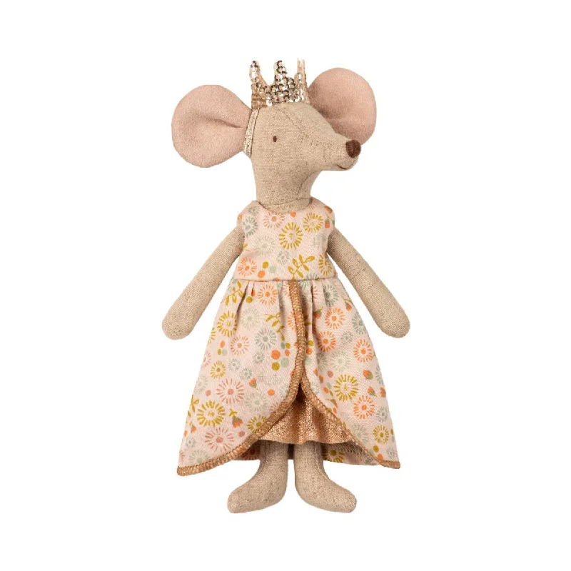 Cuddly and comforting plush charactersMaileg Queen Mouse
