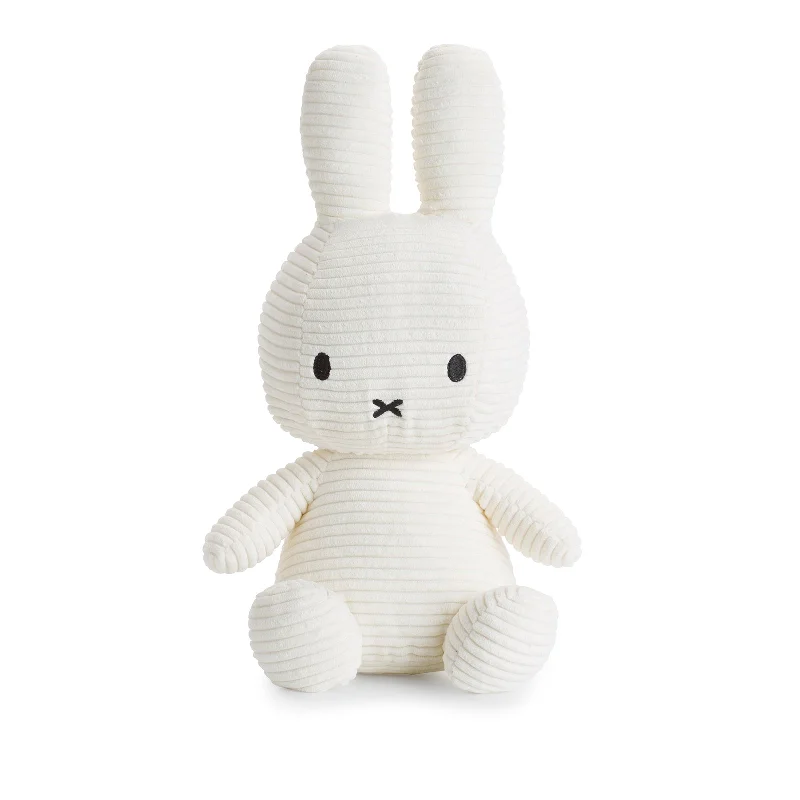 Soft and cuddly stuffed animalsMiffy Corduroy White