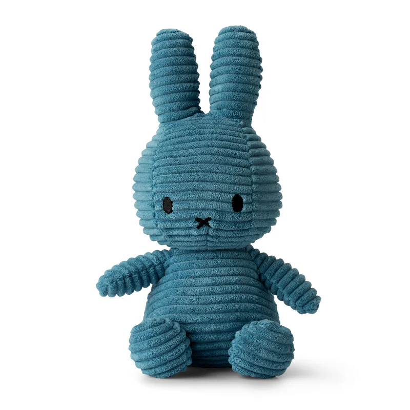 Enchanting and magical plush dollsMiffy Sitting Corduroy Aviator Blue - 23cm