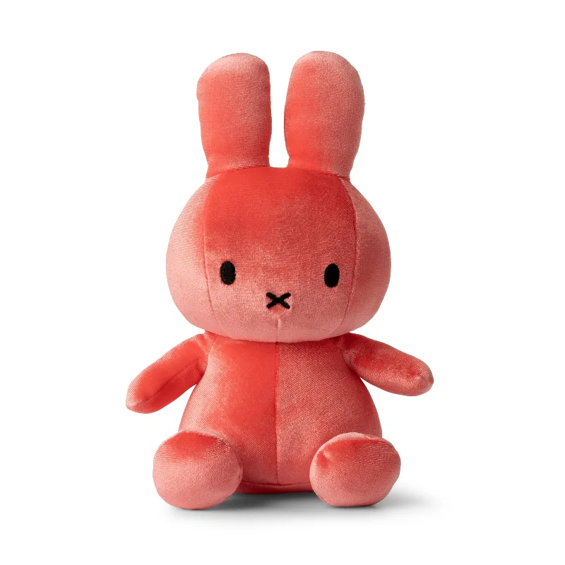 Delightful and enchanting plush friendsMiffy Sitting Velvet Candy Pink
