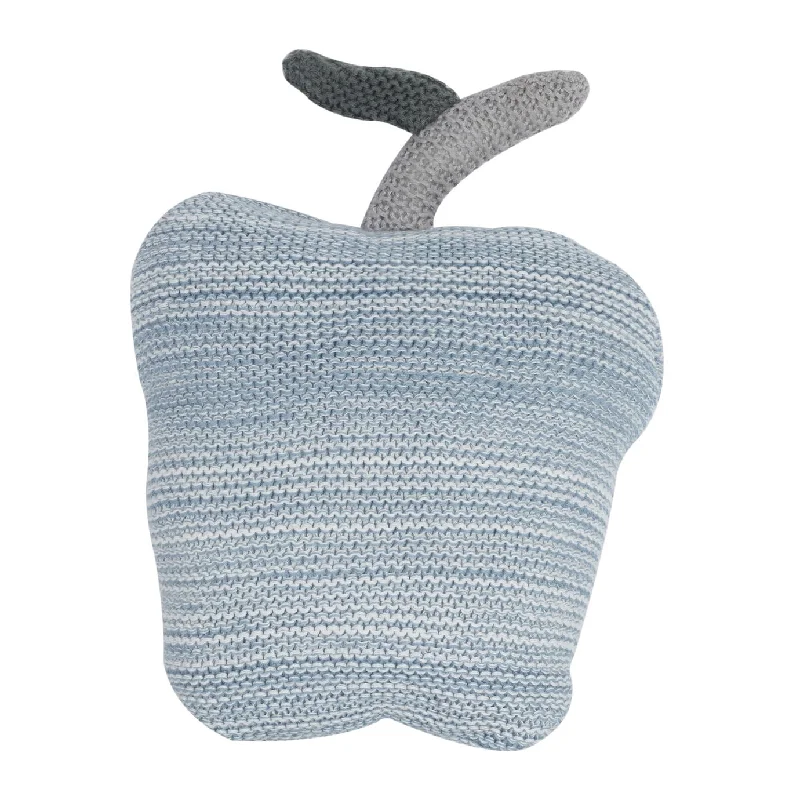 Delightful and enchanting plush friendsQuax Knitted Toy - Apple Blue