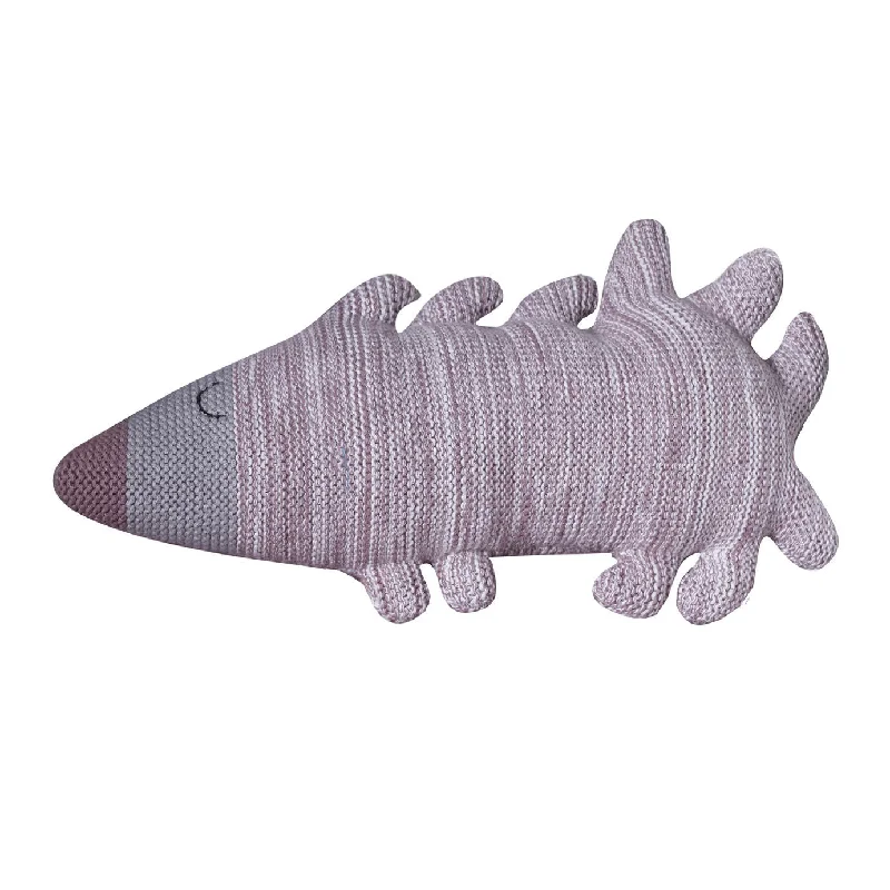 Playful and cheerful stuffed creaturesQuax Knitted Toy - Hedgehodg Pewter
