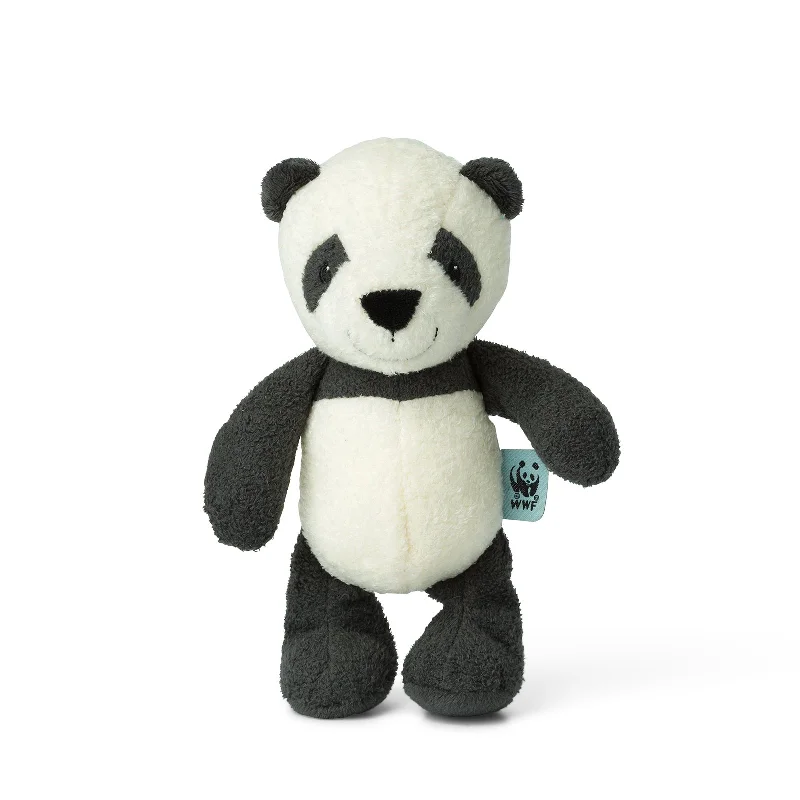 Adorable and tiny stuffed crittersWWF Cub Club Panu The Panda with Bell