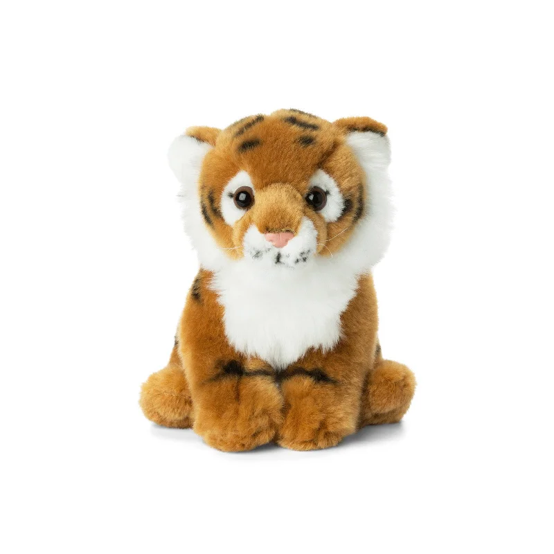 Soft and squishy plush crittersWWF Plush Brown Tiger