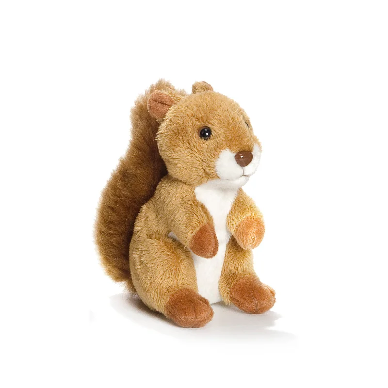Adorable and charming plush figuresWWF Plush Forest Animal Squirrel