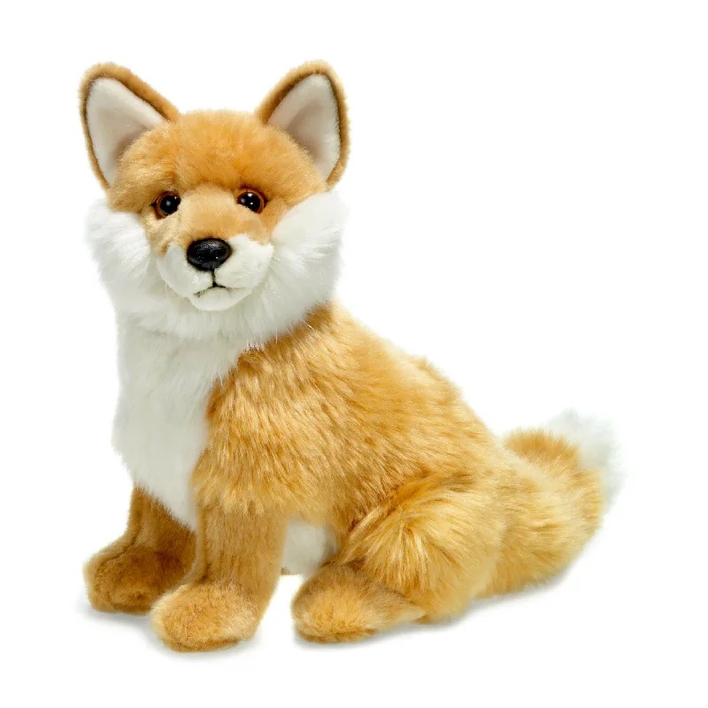 Huggable and cozy plush toysWWF Plush Red Fox Sitting