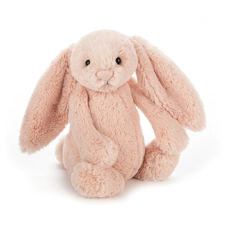Fluffy and warm toy companionsJellycat Bashful Blush Bunny - Personalisation Available