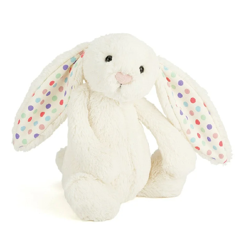 Soft and cuddly stuffed animalsJellycat Bashful Dot Bunny - Personalisation Available Soft and cuddly stuffed animalsJellycat Bashful Dot Bunny - Personalisation Available