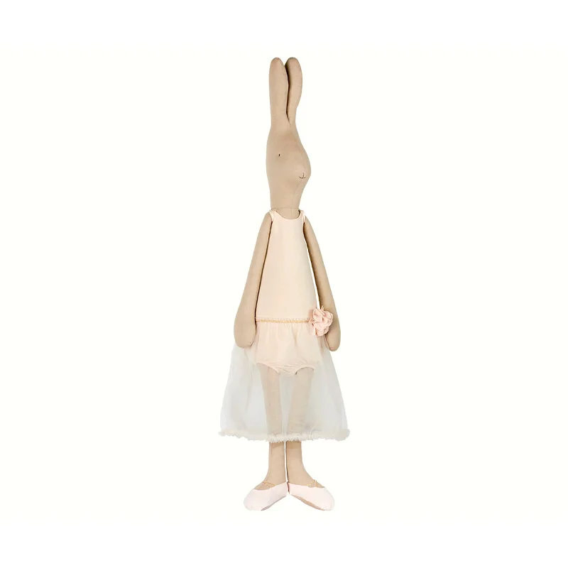 Soft and squishy plush crittersMaileg Rabbit Ballerina Rose - Mega Maxi
