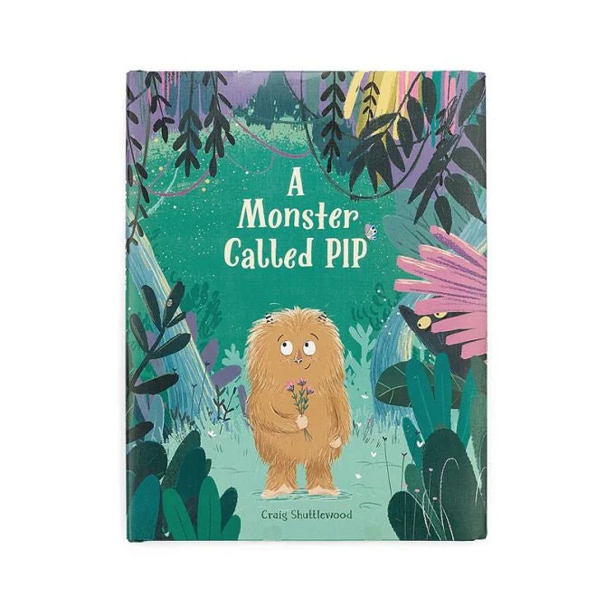 Soft and charming Jellycat designsA Monster Called Pip Book