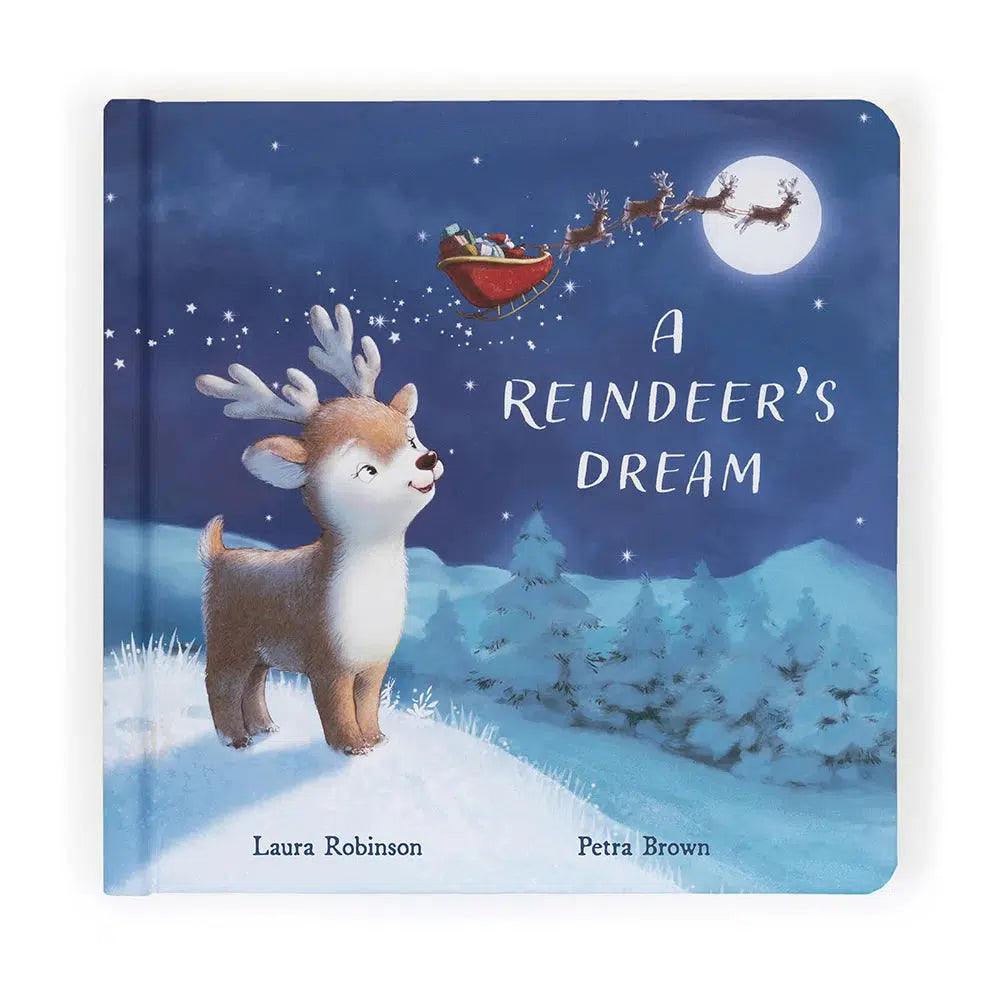 Cozy and delightful Jellycat companionsA Reindeer's Dream Board Book