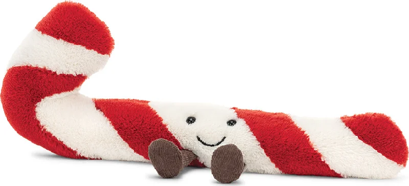 Fluffy and comforting Jellycat superior materialsAmuseable Candy Cane Small