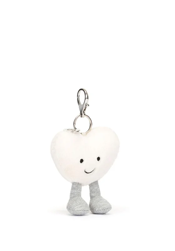 Huggable and charming Jellycat beloved by all ages.Jellycat Amuseables Cream Heart Bag Charm Huggable and charming Jellycat beloved by all ages.Jellycat Amuseables Cream Heart Bag Charm