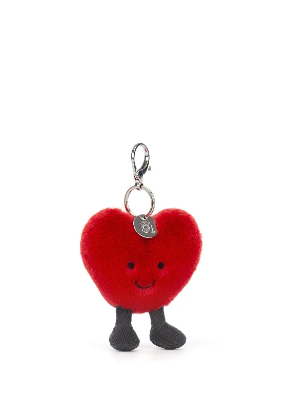 Sweet and endearing Jellycat stuffiesJellycat Amuseables Heart Bag Charm