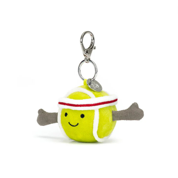 Cozy and delightful Jellycat companionsAmuseables Sports Tennis Bag Charm