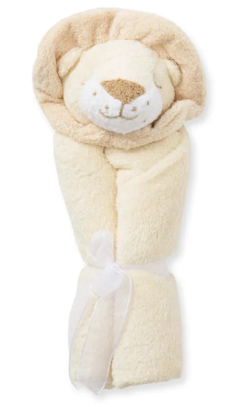Playful and cheerful stuffed creaturesAngel Dear Lovie Blankie Lion