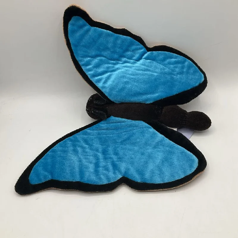 Friendly and approachable plush friendsAurora Brown/Blue Butterfly Plush