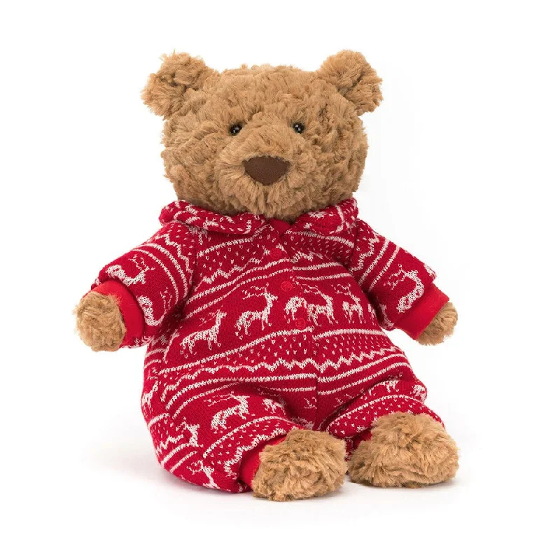 Huggable and sweet Jellycat all-around favoritesBartholomew Bear Winter Pajamas By Jellycat Huggable and sweet Jellycat all-around favoritesBartholomew Bear Winter Pajamas By Jellycat