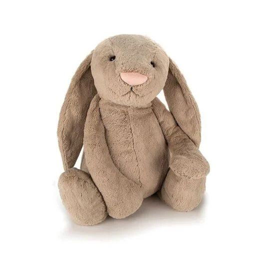 Plush and comforting Jellycat figuresBashful Beige Bunny - Big