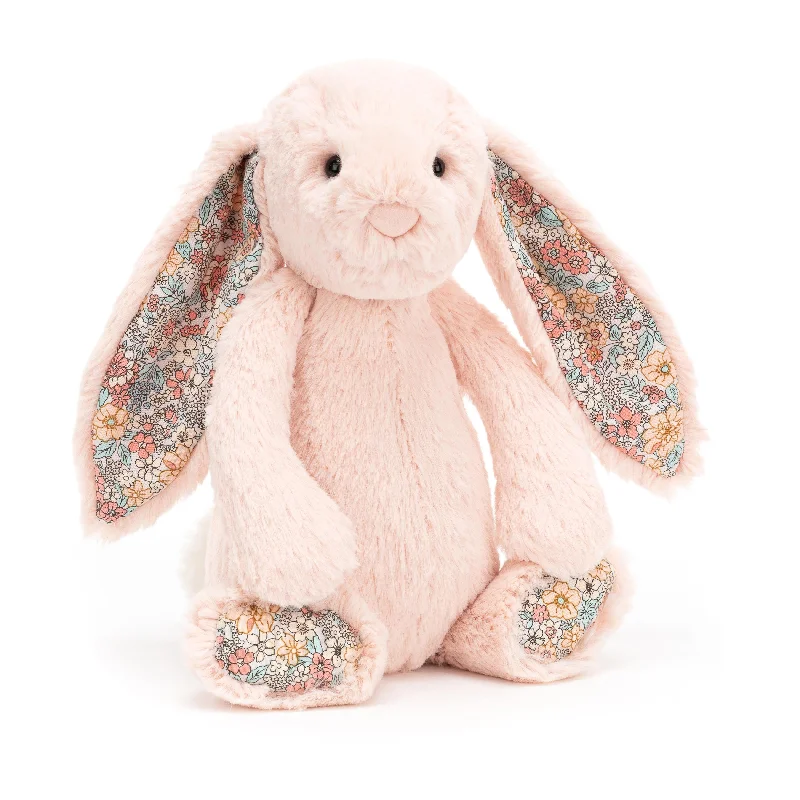 Cuddly and snuggly Jellycat snuggle partnersJellycat Bashful Blush Blossom Bunny- Medium