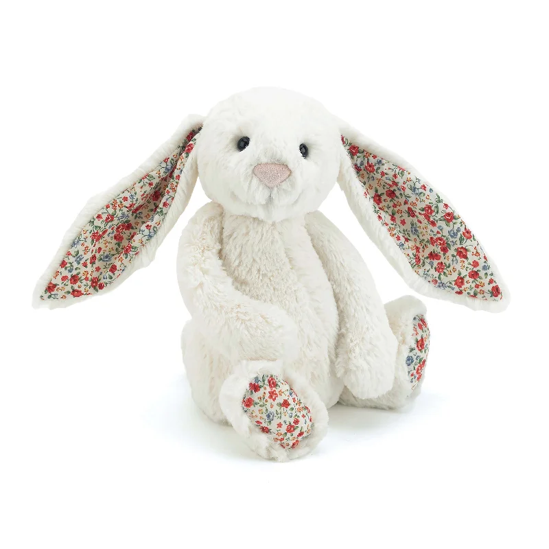 Cuddly and endearing Jellycat timeless appealJellycat Bashful Cream Blossom Bunny - Medium Cuddly and endearing Jellycat timeless appealJellycat Bashful Cream Blossom Bunny - Medium