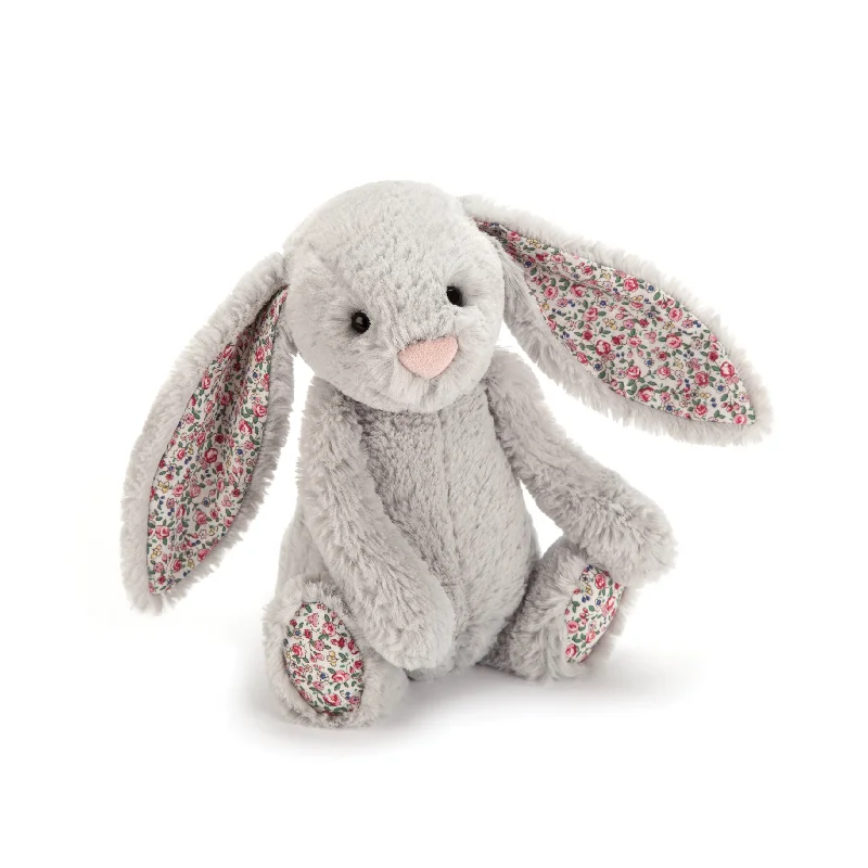 Cuddly and endearing Jellycat timeless appealJellycat Bashful Bunny Silver Blossom - Medium Cuddly and endearing Jellycat timeless appealJellycat Bashful Bunny Silver Blossom - Medium
