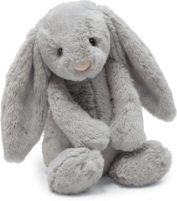 Adorable and snuggly Jellycat toysBashful Grey Bunny Huge