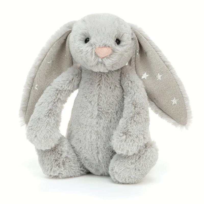Soft and cozy Jellycat high-quality craftsmanshipJellycat Bashful Shimmer Bunny - Small Soft and cozy Jellycat high-quality craftsmanshipJellycat Bashful Shimmer Bunny - Small