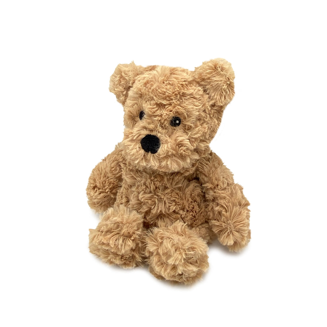 Friendly and approachable plush friendsBrown Curly Bear Junior Warmies
