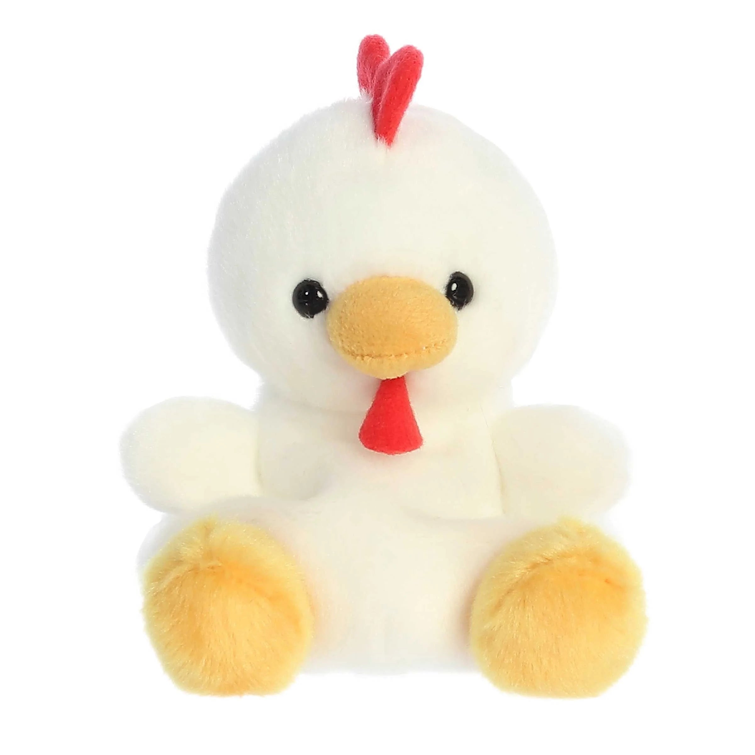 Whimsical and imaginative stuffed toysCooper Chicken Palm Pal