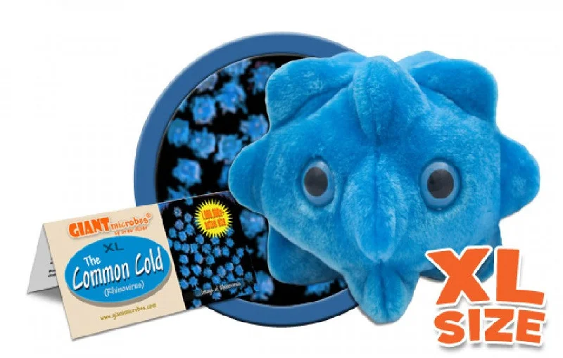 Whimsical and imaginative stuffed toysCommon Cold (Rhinovirus) XL Size - GIANTmicrobes® Plush Toy Whimsical and imaginative stuffed toysCommon Cold (Rhinovirus) XL Size - GIANTmicrobes® Plush Toy