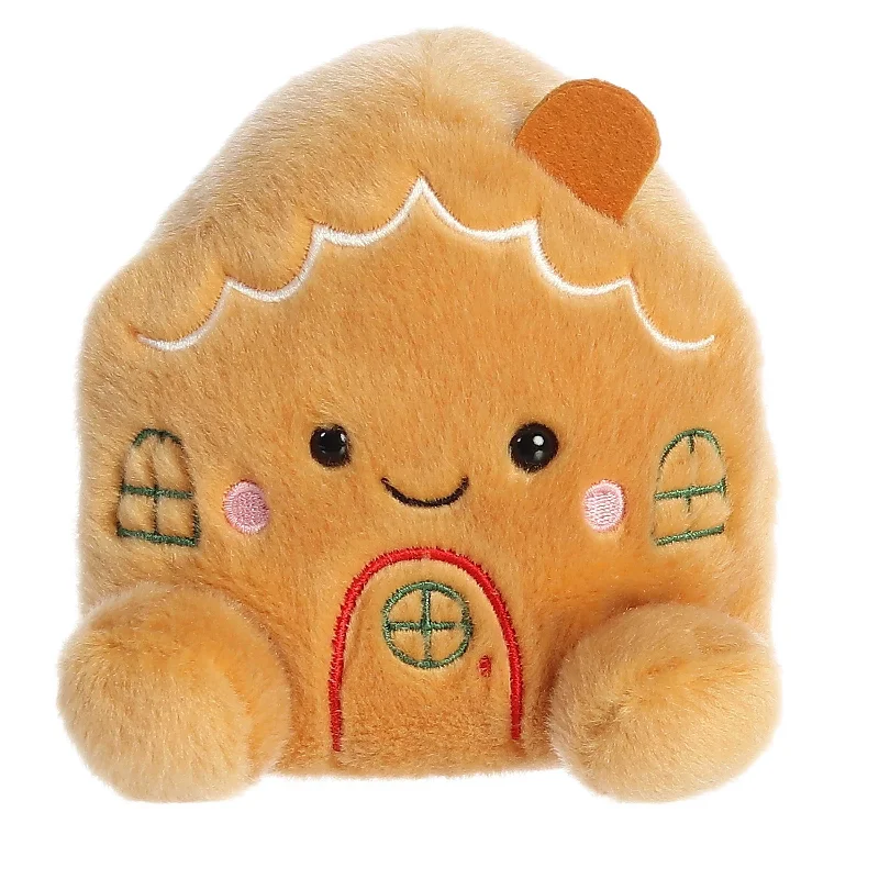 Whimsical and imaginative stuffed toysDarlene Gingerbread House Palm Pal