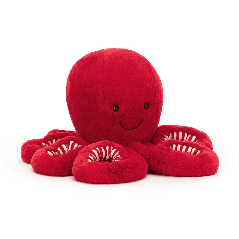 Cozy and gentle Jellycat attention to detailCranberry Octopus Large By Jellycat