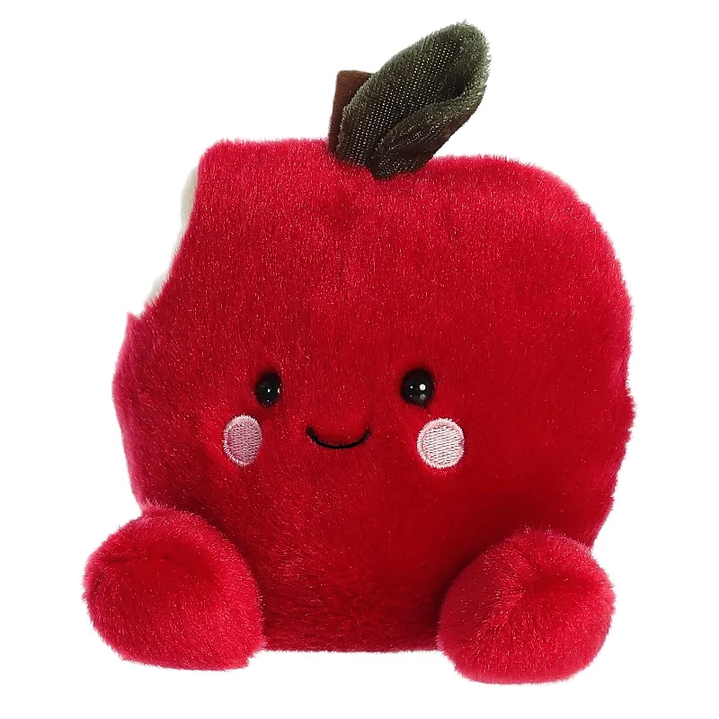 Adorable and charming plush figuresCrisp Red Apple Palm Pal