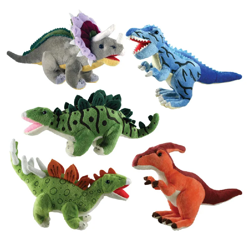 Sweet and innocent stuffed animalsCuddle Zoo® - 12-inch Dinosaurs - SET of 5